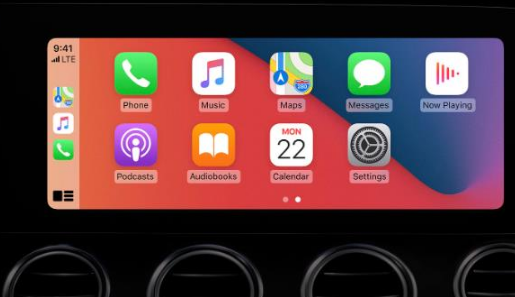 孝感apple维修网点分享如何将iPhone连接到CarPlay 